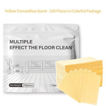 🔥New Hot Selling❤️‍🔥🔥✨ 100PCS Multi-Surface Cleaning Sheets – Powerful, Streak-Free & Fresh Scent 🧼✨ Safe on Hardwood, Tile, Marble, Glass & Stainless Steel! 🏠💎 Easy Wipe, Zero Residue & Fast Cleaning! 🧹💨-ZZ