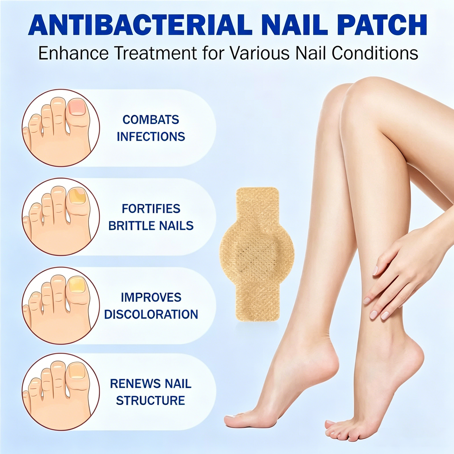 🔥 Nail Care Patches | ✨ Intensive Nail Renewal & Healthy-Looking Nail Support - DG