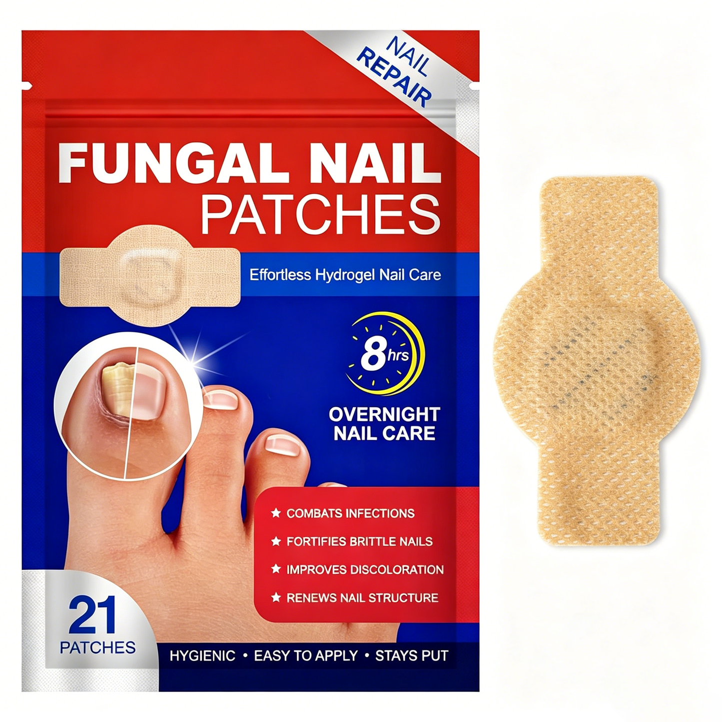 🔥 Nail Care Patches | ✨ Intensive Nail Renewal & Healthy-Looking Nail Support - DG