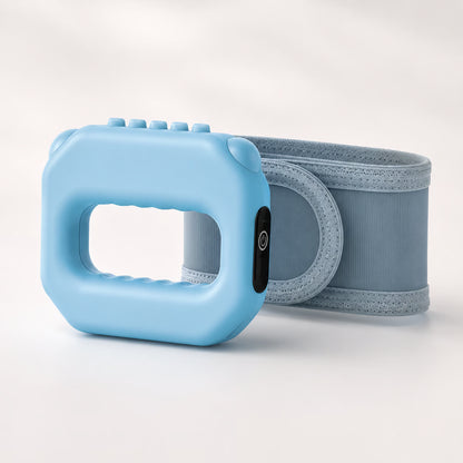 💪 Rechargeable Mini Vibration Massage Ring 💆 | 6 Adjustable Speeds ⚙️ | Cordless Deep Tissue Massager | Portable Muscle Relaxer 🧘 for Yoga, Fitness, Neck & Shoulder Relief-ZYY