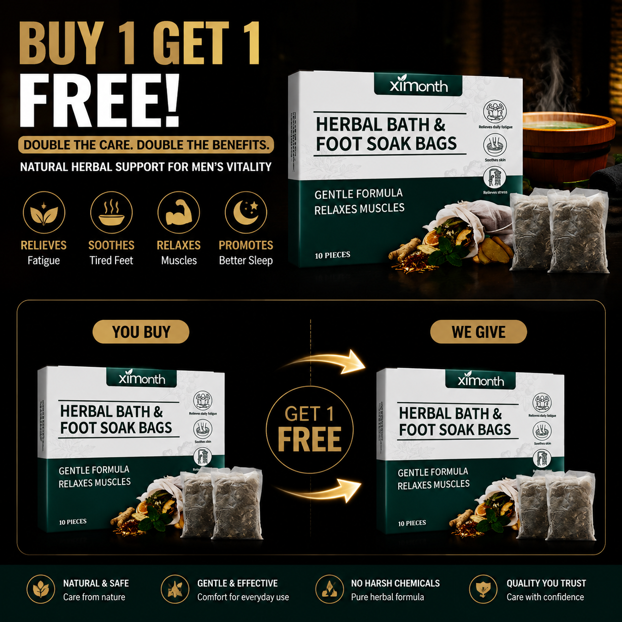 Buy 1 Get 1 Free -👍Delays by 10 mins (1 cm increase)