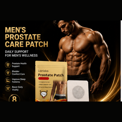 💪Men Gentle Prostate Vitality Care Patches🌿Comfort Soothing Massage Navel Stickers, Natural Male Body Skin Wellness Support Patch Ideal Gift for Men-ZYY