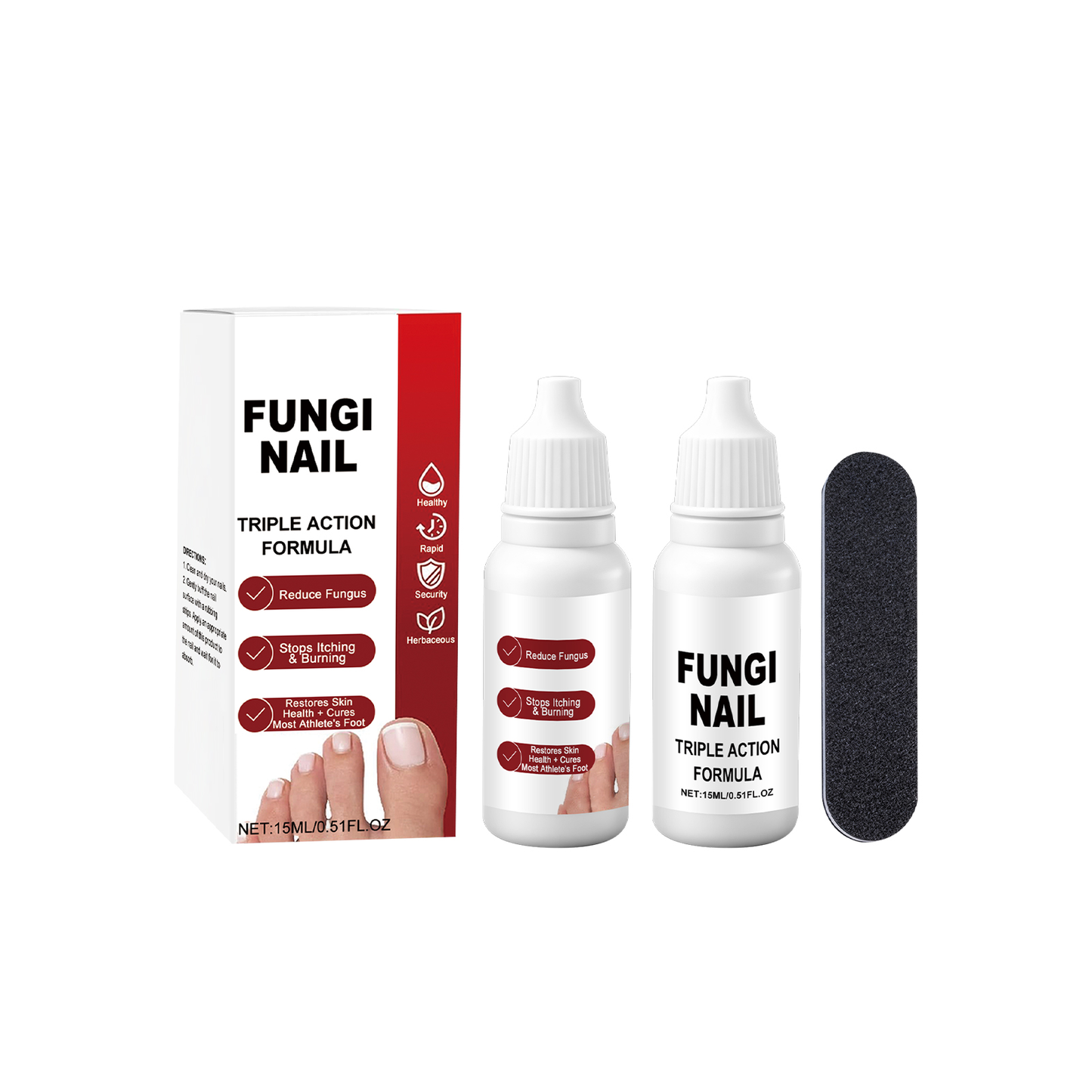 🌟 Fungi Nail – Triple Action Toenail Care Formula 🦶💅 Targets, Repairs & Protects for Healthy, Strong Nails ✨-DG1