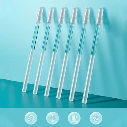 👂Sticky Ear Wax Removal Sticks | ✅Washable & Reusable Ear Cleaners | Soft Gentle Tips, No Hurt Ears | Safe Earwax Remover Tool for Adults & Kids, Household Daily Ear Care Kit-ZYY