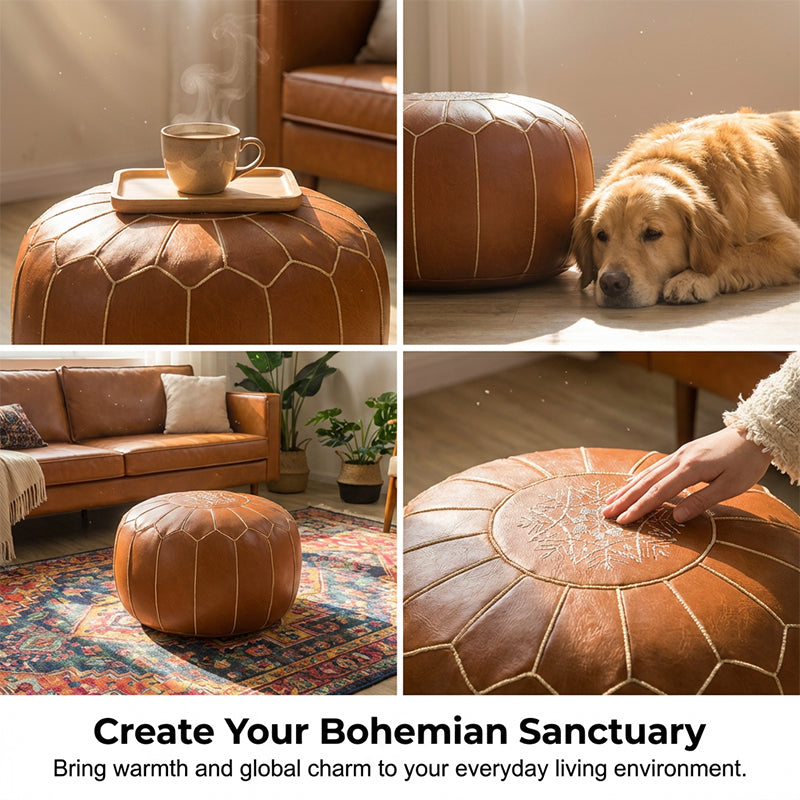 🌻✨ Sunflower Storage Ottoman Pouf 🪑💛 Stylish Hidden Storage Footrest & Cozy Home Seat 🌿🏡 🧺 Space-Saving Storage | 💺 Soft Comfortable Seating | 🌸 Elegant Floral Design for Modern Homes-ZZ